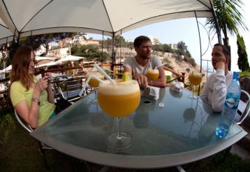 Pisco by the sea. (Photo by Mary OConnor)